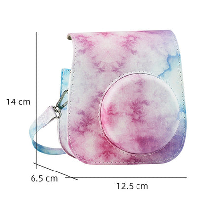 For Instax Mini11 / 9 / 8 PU Cortex Retro Camera Bag Protective Cover(Fantastic Cloud) by CAIUL