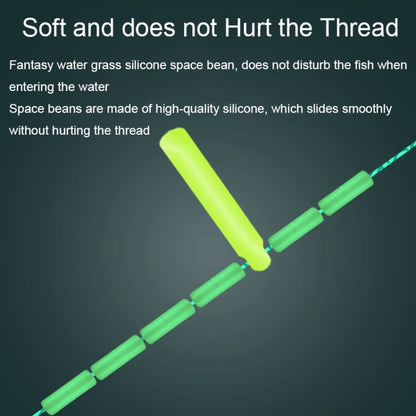 2pcs Outdoor Fishing Anti-tangle Spotted Invisible Line Set with Scale, Size: 6.3m(1.0) by bashfashion