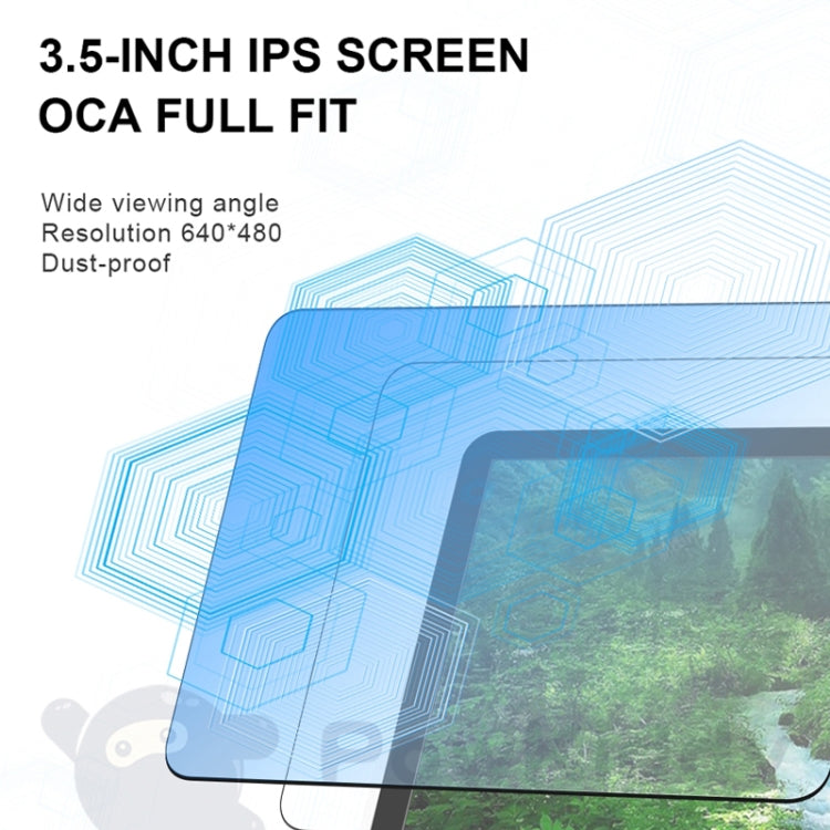 POWKIDDY RGB20S 3.5-Inch IPS Screen Retro Open Source Handheld Game Console 16GB Without Game(Purple) by bashfashion