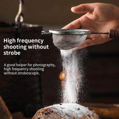 Pixel P45pro High Bright Dual Color Temperature Fill Light 120W Normal Bright Studio Camera Soft Light(A Set With US Plug Adaptor) by Pixel