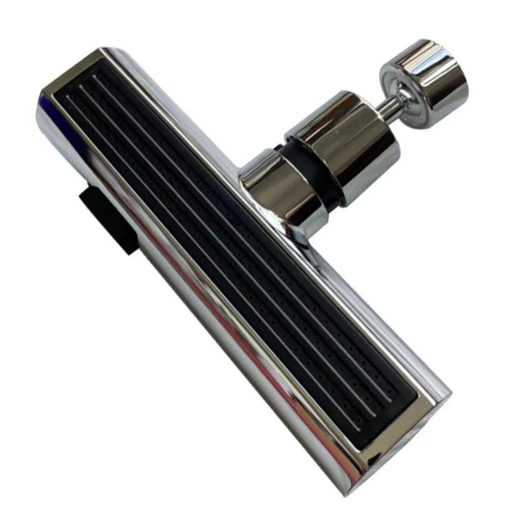 Multi-functional Flying Rain Waterfall Spout Connector Kitchen Faucet Splash Universal Swivel Bubbler, Color: Silver by bashfashion