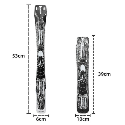 ENLEE E-641316 6pcs /Set Bicycle Extended Front And Rear Mudguards Road Bike Quick Detachable Fenders, Style: Five-Star Model by ENLEE