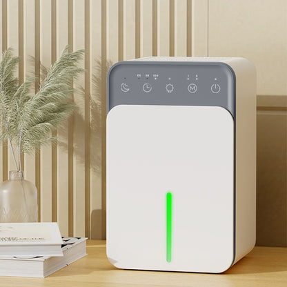 1500ml Semiconductor Dehumidifier with Automatic Defrost Function, Timer, Sleep Mode EU Plug by bashfashion