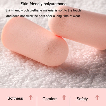 60pcs /Box Memory Foam Earplugs Student Dormitory Sleeping Noise Reduction Soundproof Earplugs(Mixed Colors) by bashfashion