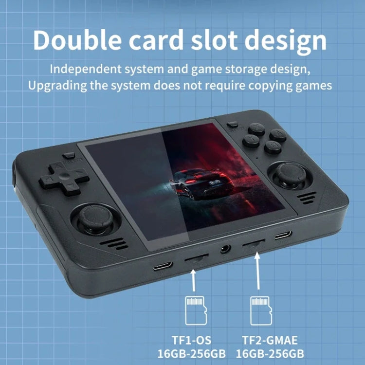 POWKIDDY RGB30 4 Inch IPS Screen Handheld Game Console Built In WIFI＋Bluetooth 16GB+128GB(Blue) by POWKIDDY