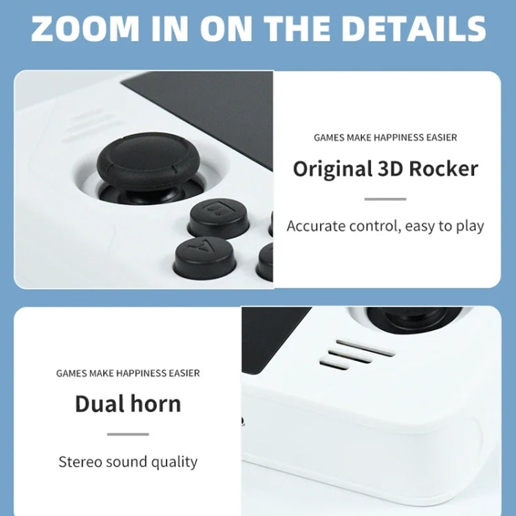 POWKIDDY RGB30 4 Inch IPS Screen Handheld Game Console Built In WIFI＋Bluetooth 16GB+64GB(Black) by POWKIDDY