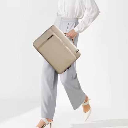 BANGE BG-6802 Laptop Bag Notebook Protective Case, Color: Khaki Large by BANGE