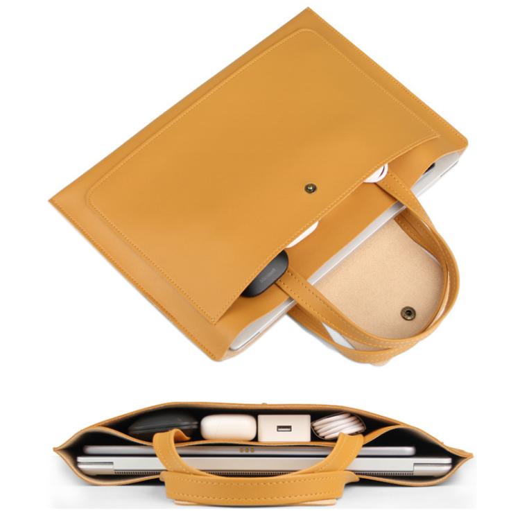 Laptop Computer Handbag For Ipad Macbook Lenovo Huawei Computer Inner Bag Briefcase, Spec: 13/14 inch(Pink) by bashfashion