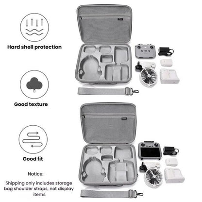 BKANO For DJI Flip Smooth Flying Tri-Power Kit Storage Bag Shock Absorbing Storage Case Backpack(For Normal RC N3) by BKANO