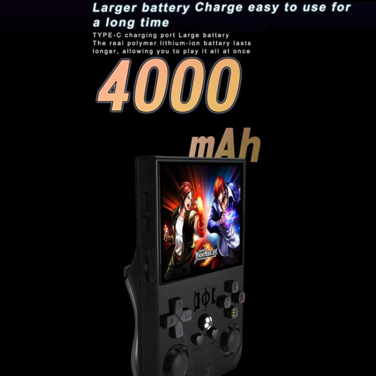 Portable Open Source GBA/FC Arcade Handheld Game Console, Size: 128G(White) by bashfashion