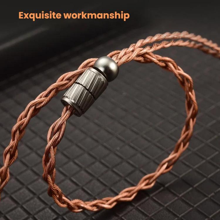 CVJ VS400 Interchangeable Audio Plug Oxygen-Free Copper Headphone Upgrade Cable, Style: Type-C S Pin by CVJ