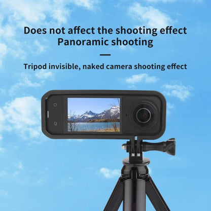 For Insta360 X5 360 Camera CQT Expandable Protective Cage Shockproof Case Vertical Orange by CQT